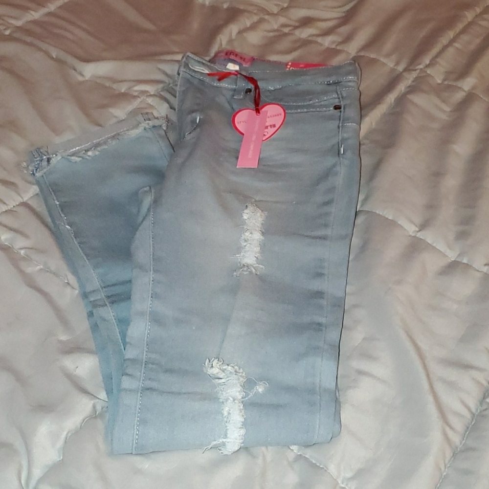Girl's Light Blue Jeans